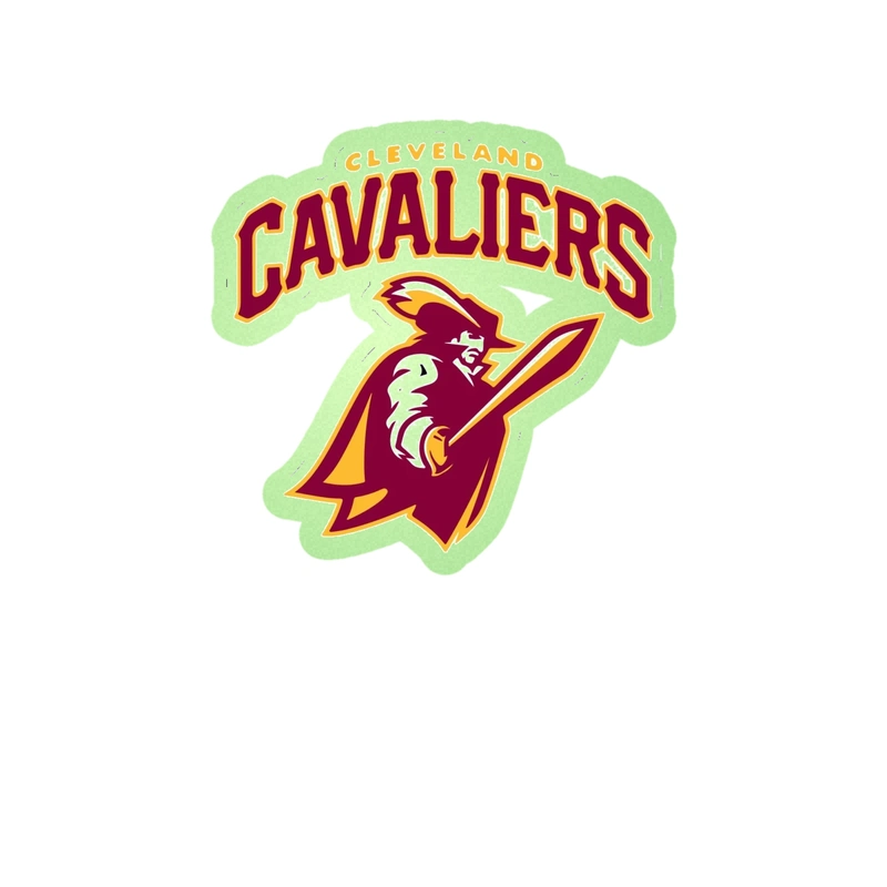 Cleveland Cavaliers - Image 3 - Glow in the Dark Vinyl Sticker - Custom Size
