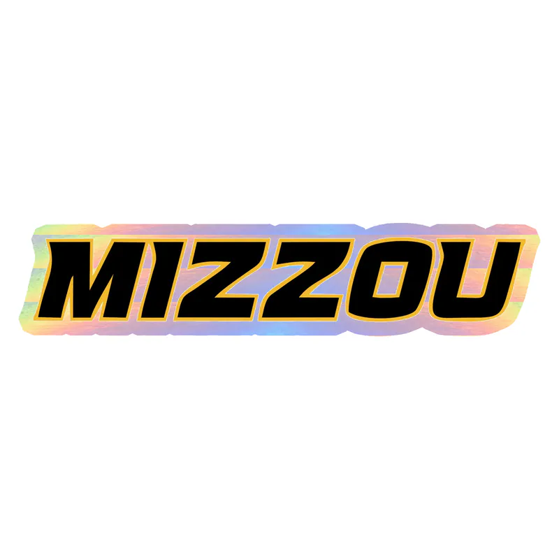 Missouri Tigers - Image 2 - Holographic Vinyl Decal - Custom Size