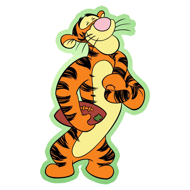 Winnie The Pooh - Tigger - Glow in the Dark Vinyl Sticker - Custom Size