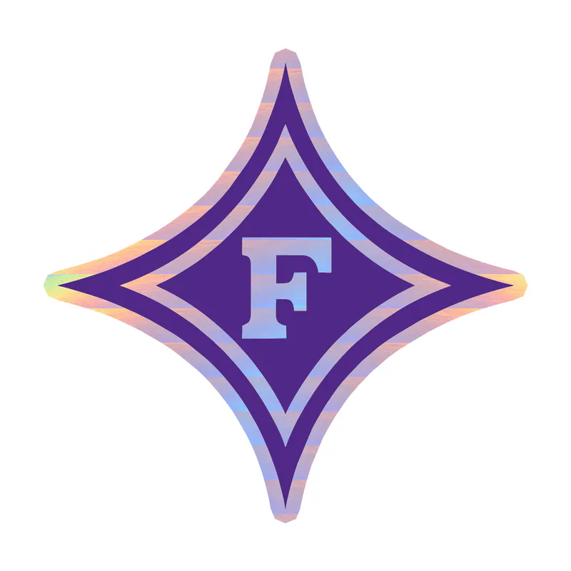 Furman Paladins - Image 4 - Holographic Vinyl Decal - Custom Size
