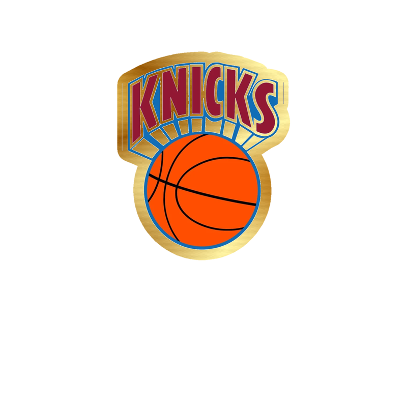New York Knicks - Image 9 - Gold Chrome Vinyl Sticker - Custom Size