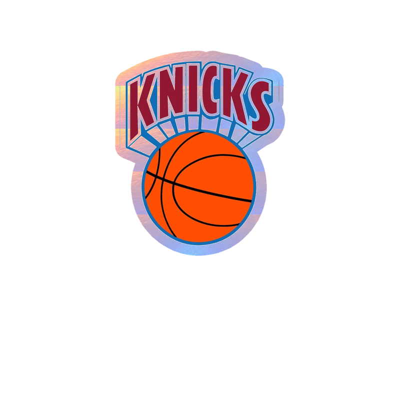 New York Knicks - Image 9 - Holographic Vinyl Sticker - Custom Size