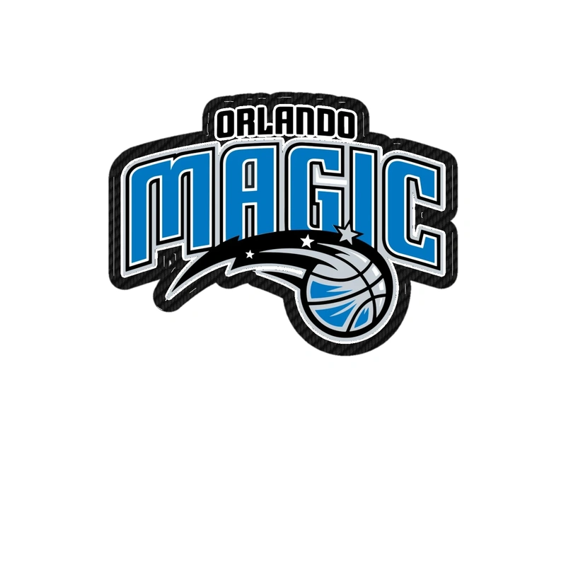 Orlando Magic - Image 8 - Carbon Fiber Vinyl Sticker - Custom Size