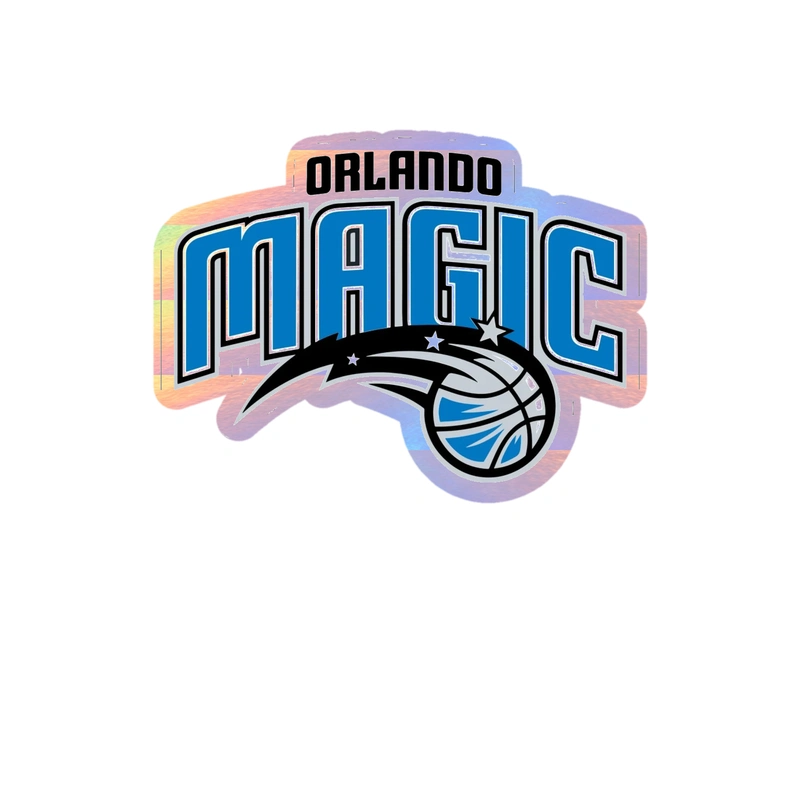 Orlando Magic - Image 8 - Holographic Vinyl Sticker - Custom Size