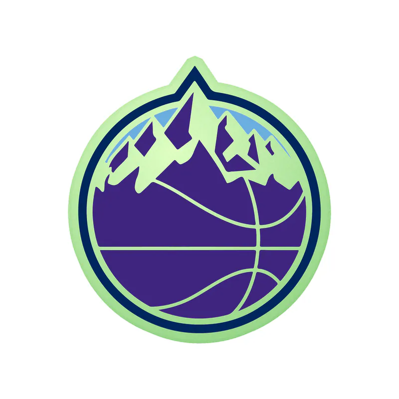 Utah Jazz - Image 2 - Glow in the Dark Vinyl Sticker - Custom Size