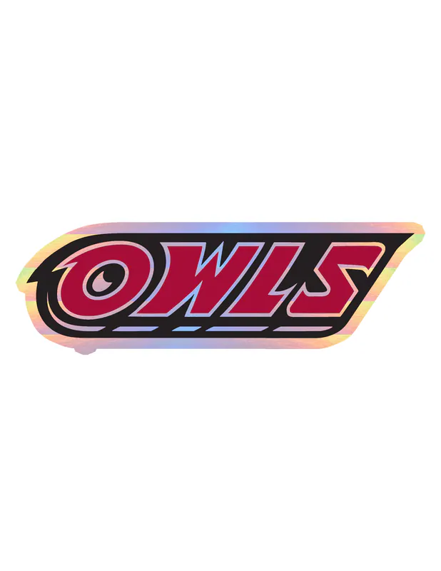 Temple University - Image 2 - Holographic Vinyl Decal - Custom Size