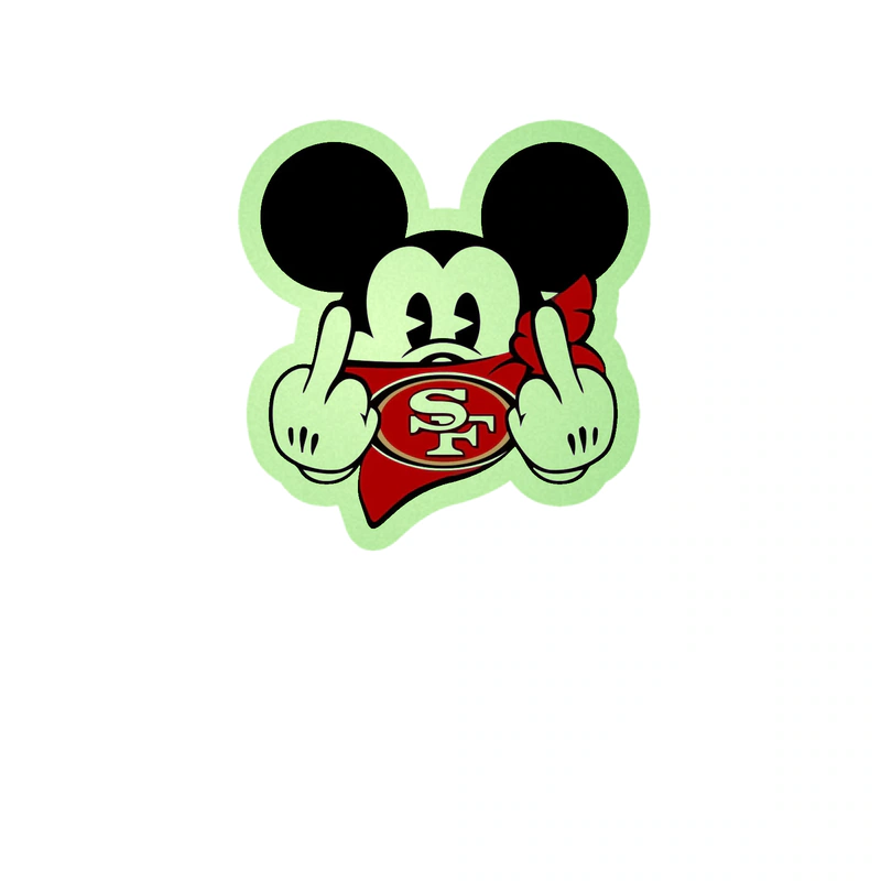 San Francisco 49ers - Image 9 - Glow in the Dark Vinyl Sticker - Custom Size