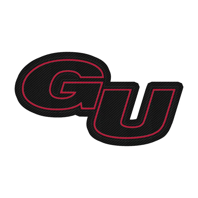 Gonzaga University - Image 2 - Carbon Fiber Vinyl Decal - Custom Size