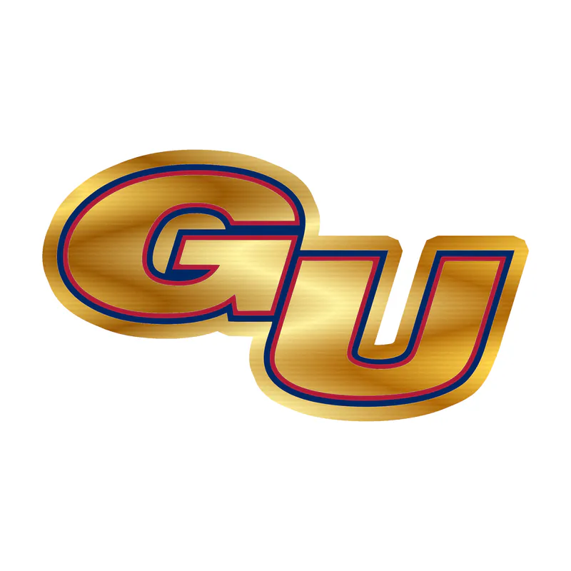 Gonzaga University - Image 2 - Gold Chrome Vinyl Decal - Custom Size