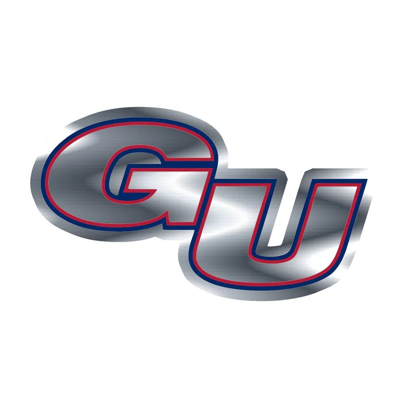 Gonzaga University - Image 2 - Silver Chrome Vinyl Decal - Custom Size