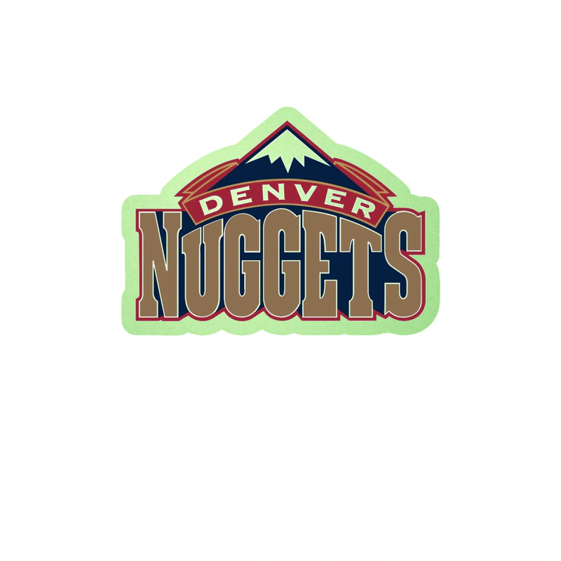 Denver Nuggets - Image 4 - Glow in the Dark Vinyl Sticker - Custom Size