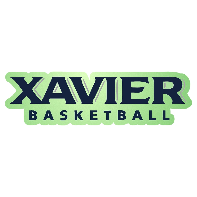 Xavier Basketball- Glow in the Dark Vinyl Decal - Custom Size