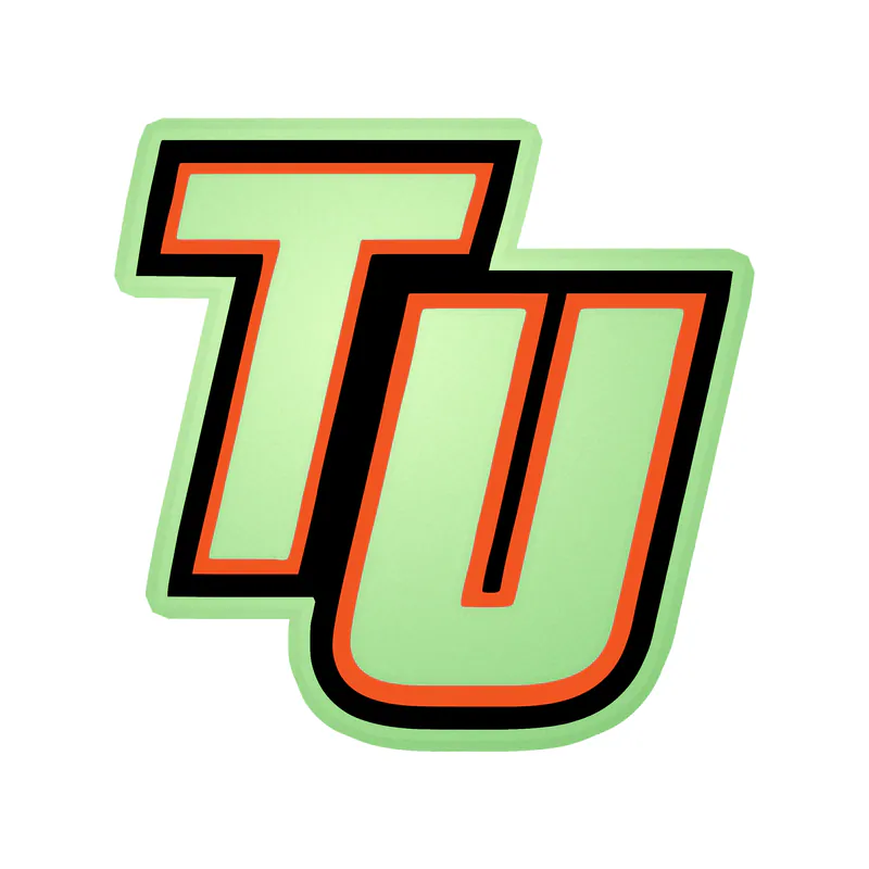 Tusculum University Pioneers Glow in the Dark Vinyl Decal - Custom Size