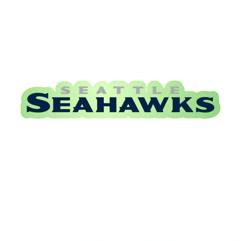 Seattle Seahawks - Image 17 - Glow in the Dark Vinyl Sticker - Custom Size