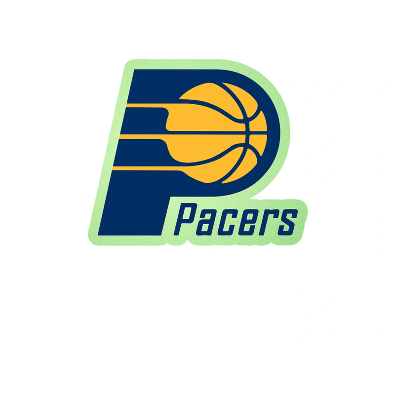 Indiana Pacers - Image 10 - Glow in the Dark Vinyl Sticker - Custom Size