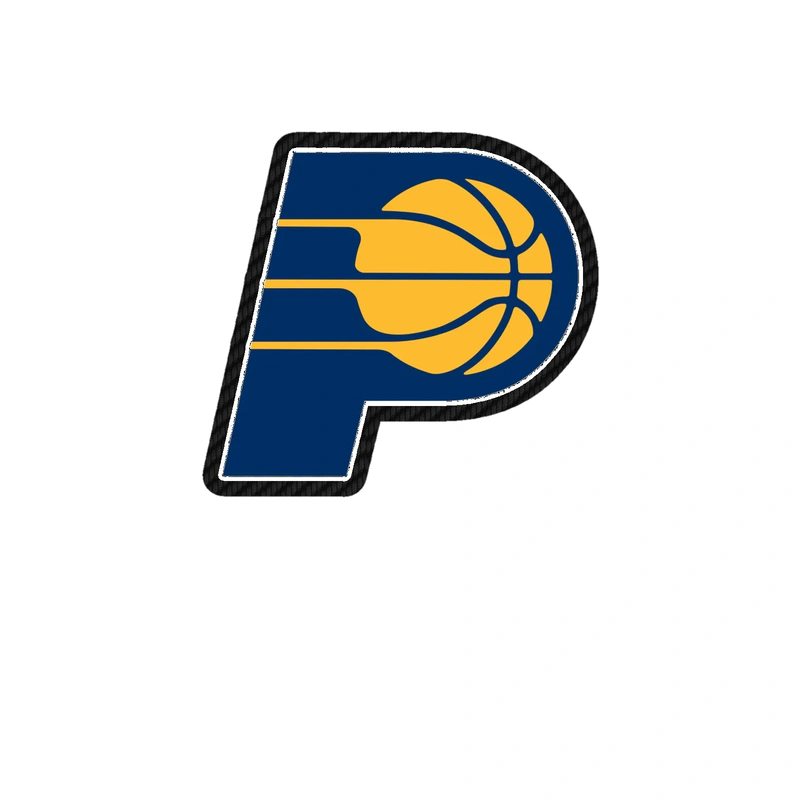 Indiana Pacers - Image 6 - Carbon Fiber Vinyl Sticker - Custom Size