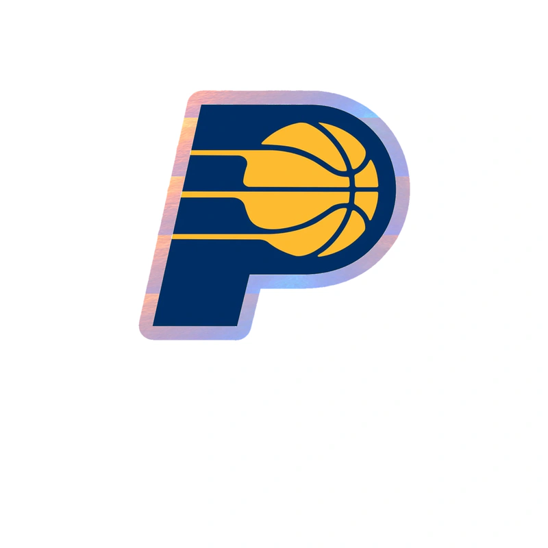 Indiana Pacers - Image 6 - Holographic Vinyl Sticker - Custom Size