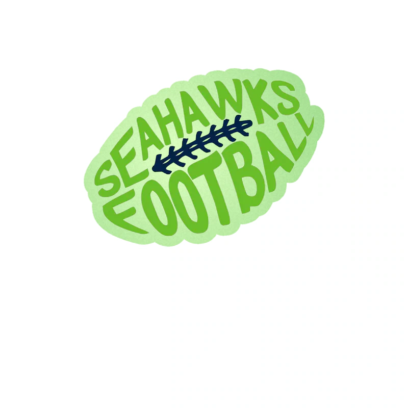 Seattle Seahawks - Image 7 - Glow in the Dark Vinyl Sticker - Custom Size