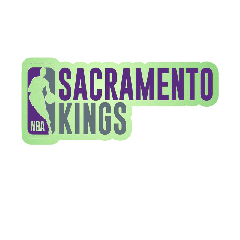 Sacramento Kings - Image 11 - Glow in the Dark Vinyl Sticker - Custom Size