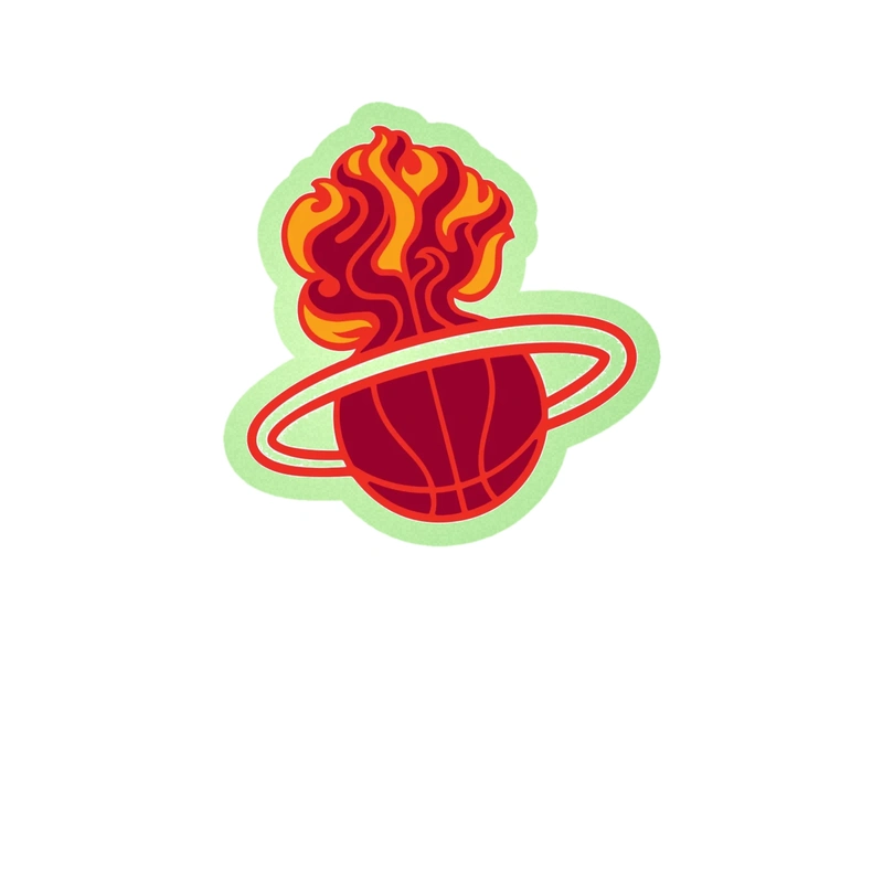 Miami Heat - Image 9 - Glow in the Dark Vinyl Sticker - Custom Size
