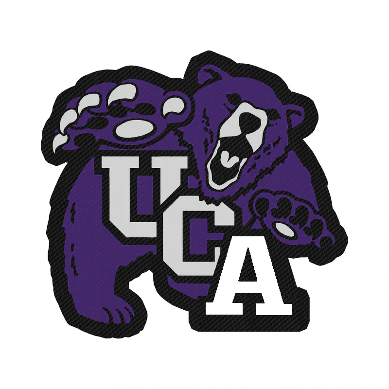 Central Arkansas Bears - Image 1 - Carbon Fiber Vinyl Decal - Custom Size