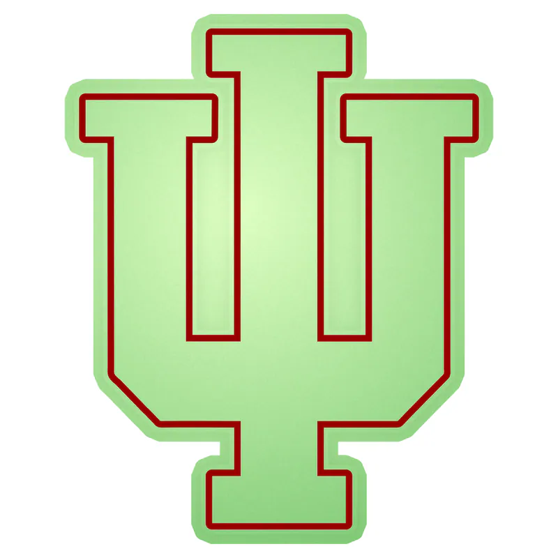 Indiana Hoosiers - Image 9 - Glow in the Dark Vinyl Decal - Custom Size