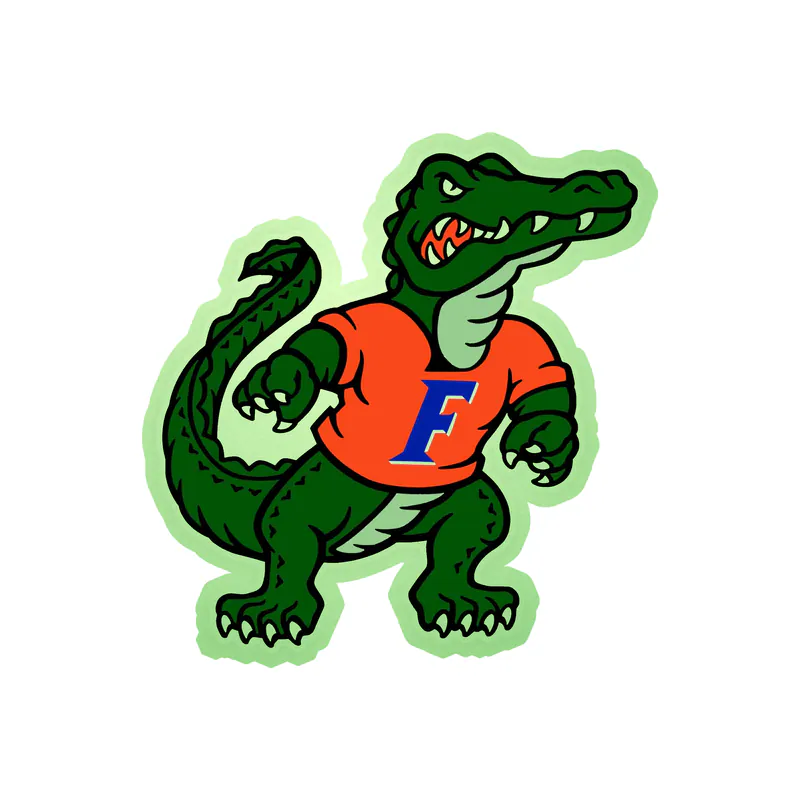 Florida Gators - Image 7 - Glow in the Dark Vinyl Decal - Custom Size