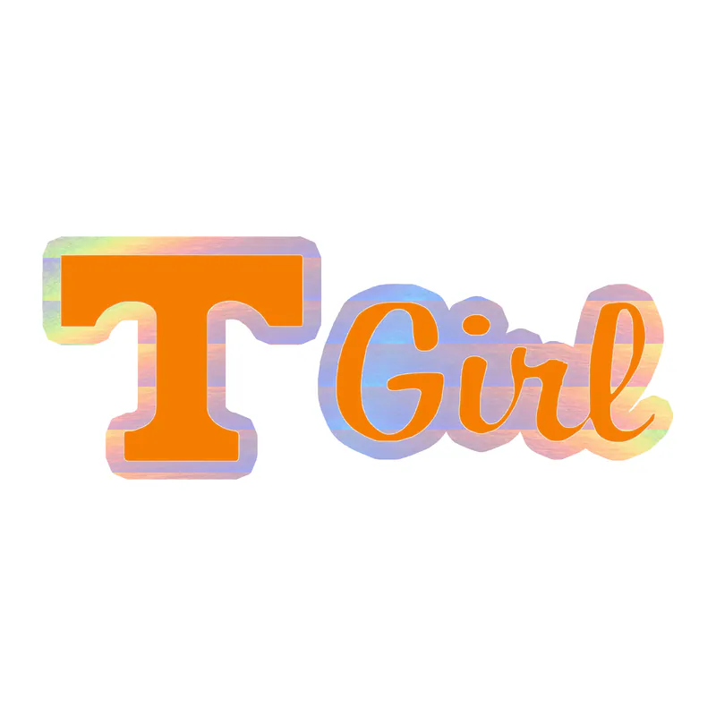 Tennessee Volunteers - Image 3 - Holographic Vinyl Decal - Custom Size