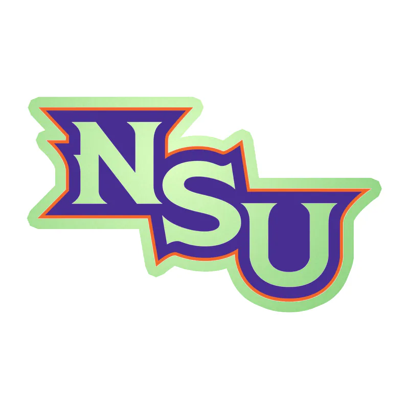 Northwestern State - Image 1 - Glow in the Dark Vinyl Decal - Custom Size