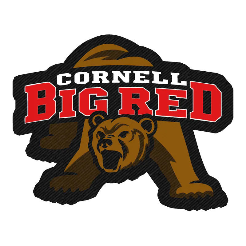 Cornell Big Red - Image 2 - Carbon Fiber Vinyl Decal - Custom Size