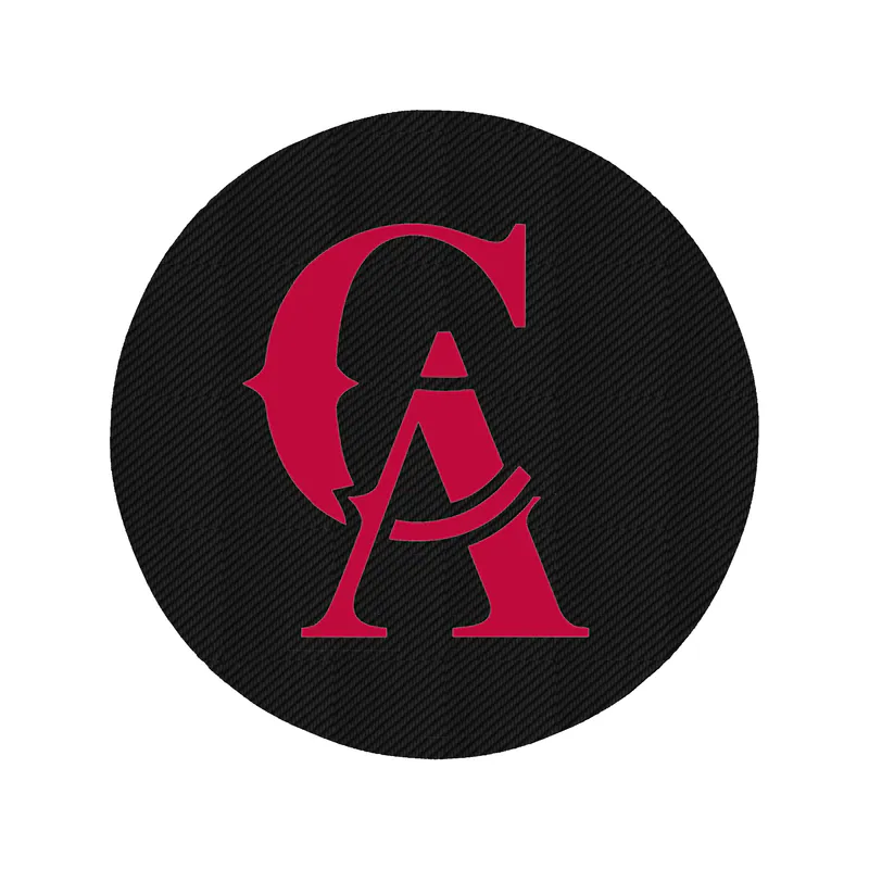 Los Angeles Angels - 1993 Logo - Carbon Fiber Vinyl Sticker - Custom Size
