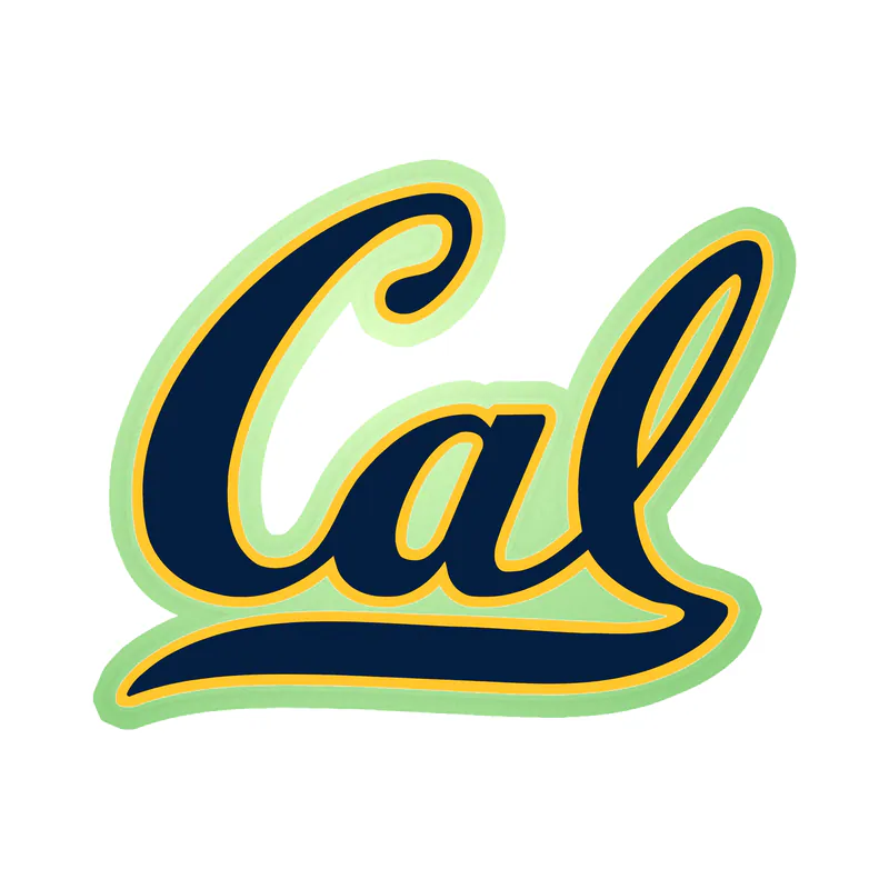 California Golden Bears - Image 1 - Glow in the Dark Vinyl Decal - Custom Size
