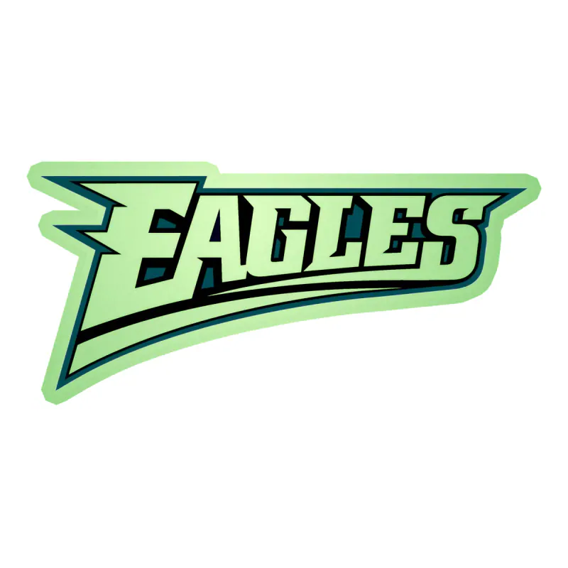 Philadelphia Eagles - Image 4 - Glow in the Dark Vinyl Sticker - Custom Size