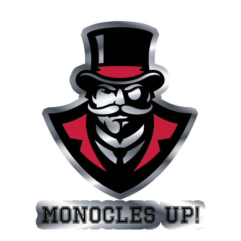 Austin Peay Governors - Image 1 - Silver Chrome Vinyl Decal - Custom Size