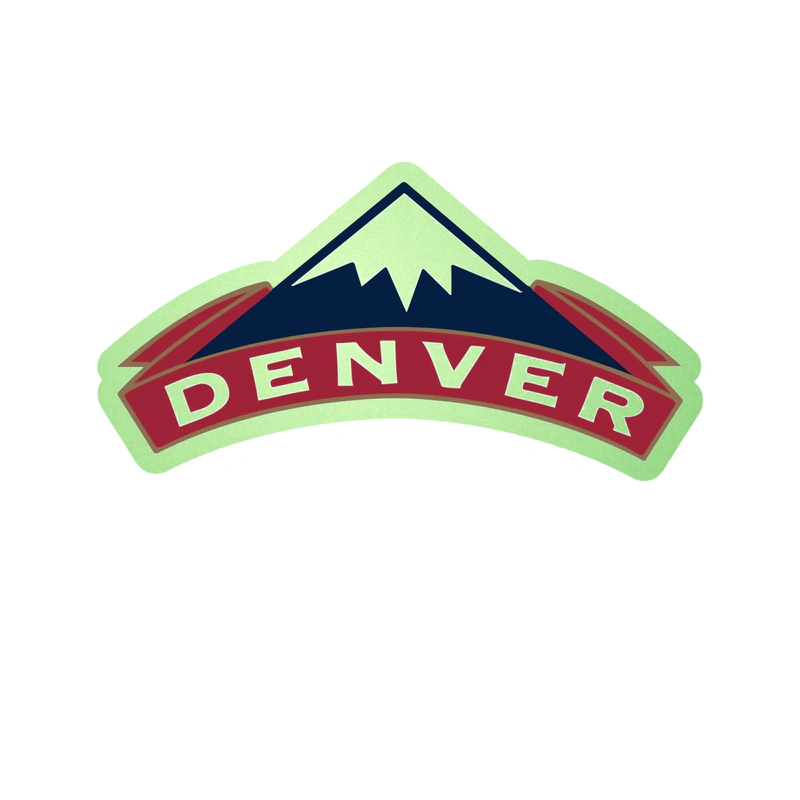 Denver Nuggets - Image 9 - Glow in the Dark Vinyl Sticker - Custom Size
