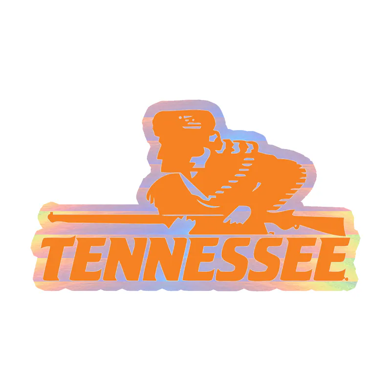 Tennessee Volunteers - Image 5 - Holographic Vinyl Decal - Custom Size