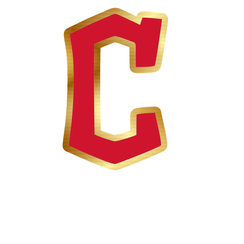 Cleveland Guardians - Image 1 - Gold Chrome Vinyl Sticker - Custom Size