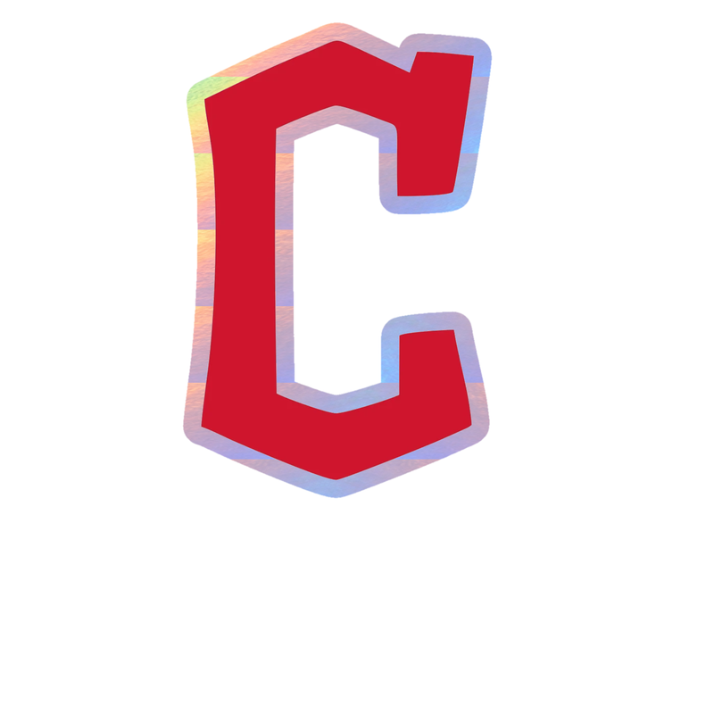 Cleveland Guardians - Image 1 - Holographic Vinyl Sticker - Custom Size