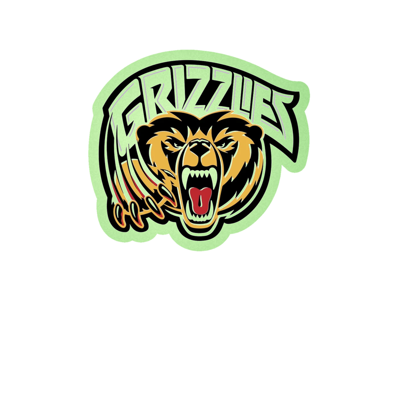 Memphis Grizzlies - Image 3 - Glow in the Dark Vinyl Sticker - Custom Size