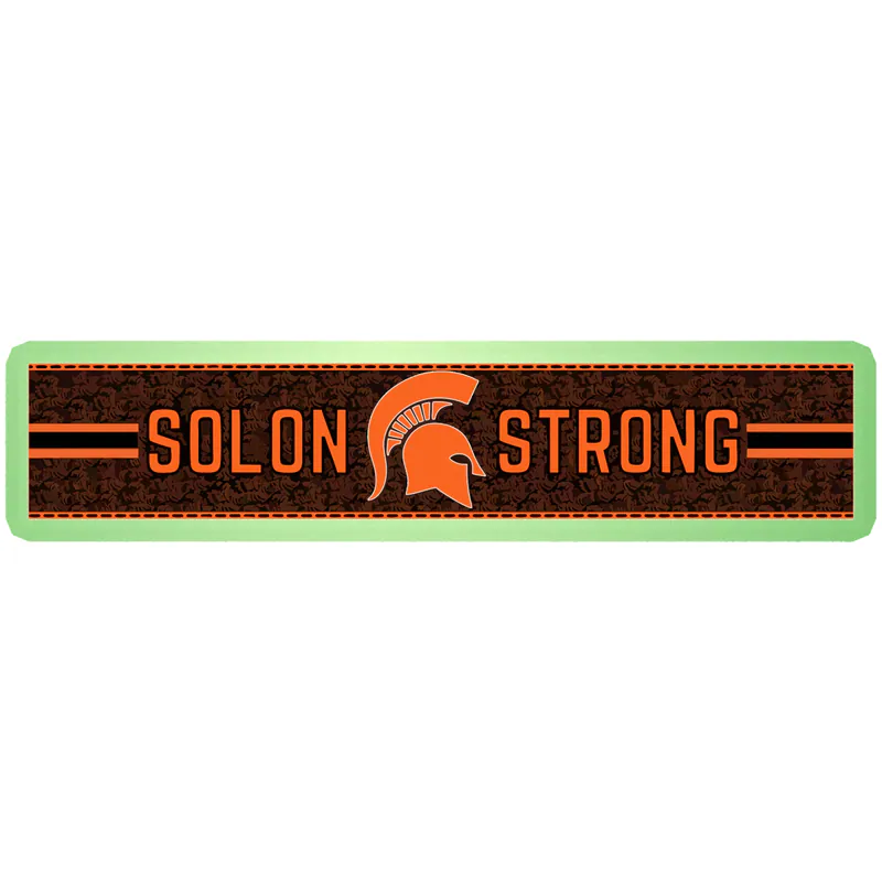 Michigan State Spartans Glow in the Dark Vinyl Decal - Custom Size