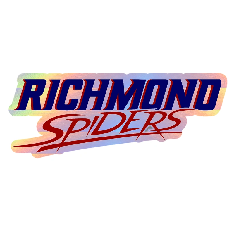 Richmond Spiders - Holographic Vinyl Decal - Custom Size