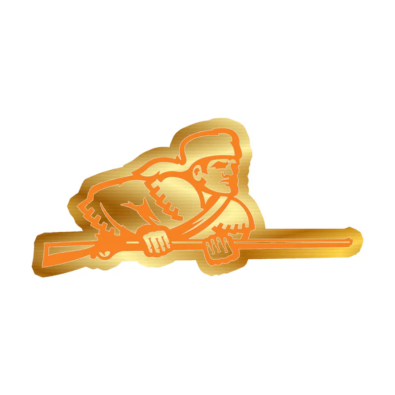 Tennessee Volunteers - Image 6 - Gold Chrome Vinyl Decal - Custom Size