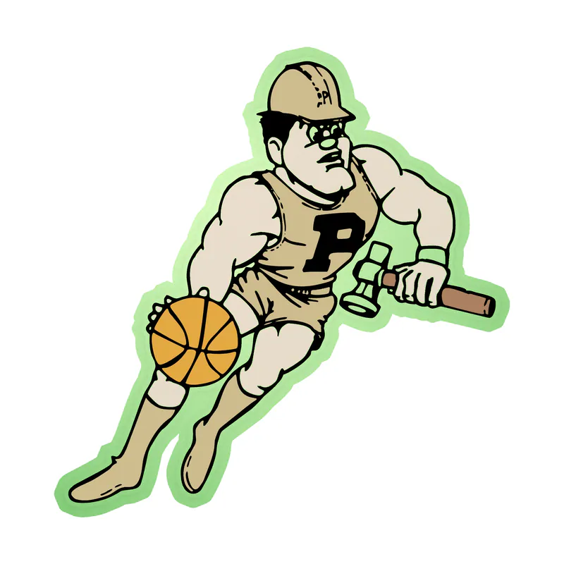 Purdue Boilermakers - Image 3 - Glow in the Dark Vinyl Sticker - Custom Size