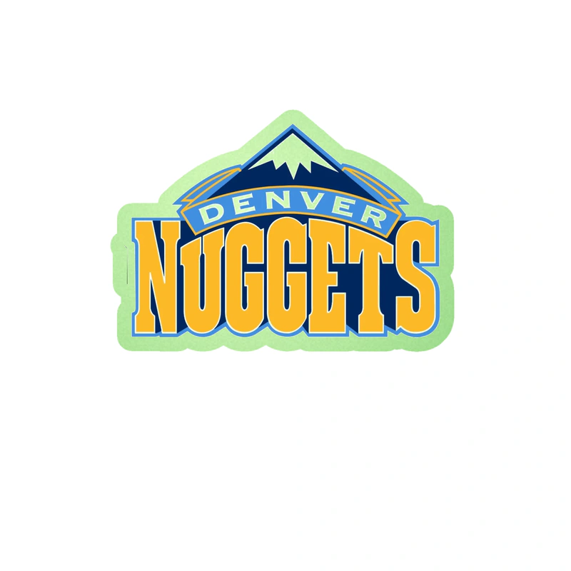 Denver Nuggets - Image 5 - Glow in the Dark Vinyl Sticker - Custom Size