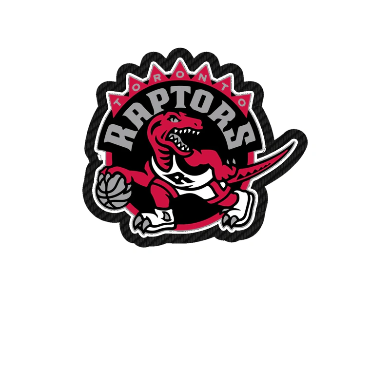 Toronto Raptors - Image 10 - Carbon Fiber Vinyl Sticker - Custom Size