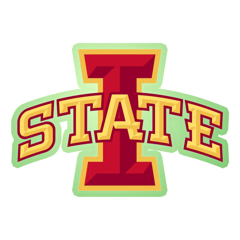 Iowa State Cyclones - Image 2 - Glow in the Dark Vinyl Decal - Custom Size