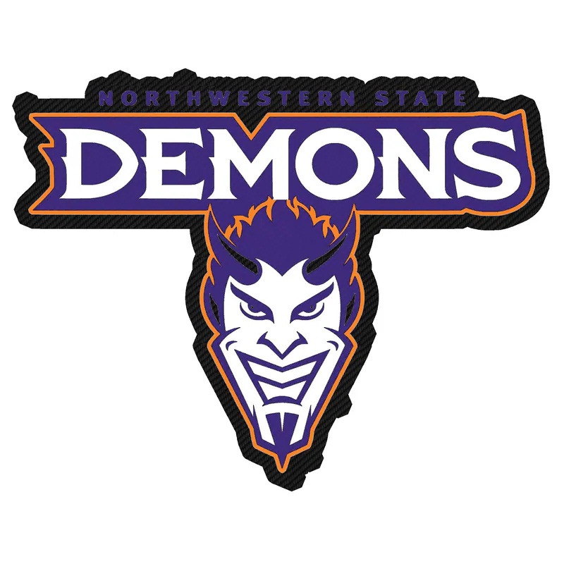 Northwestern State - Image 5 - Carbon Fiber Vinyl Decal - Custom Size