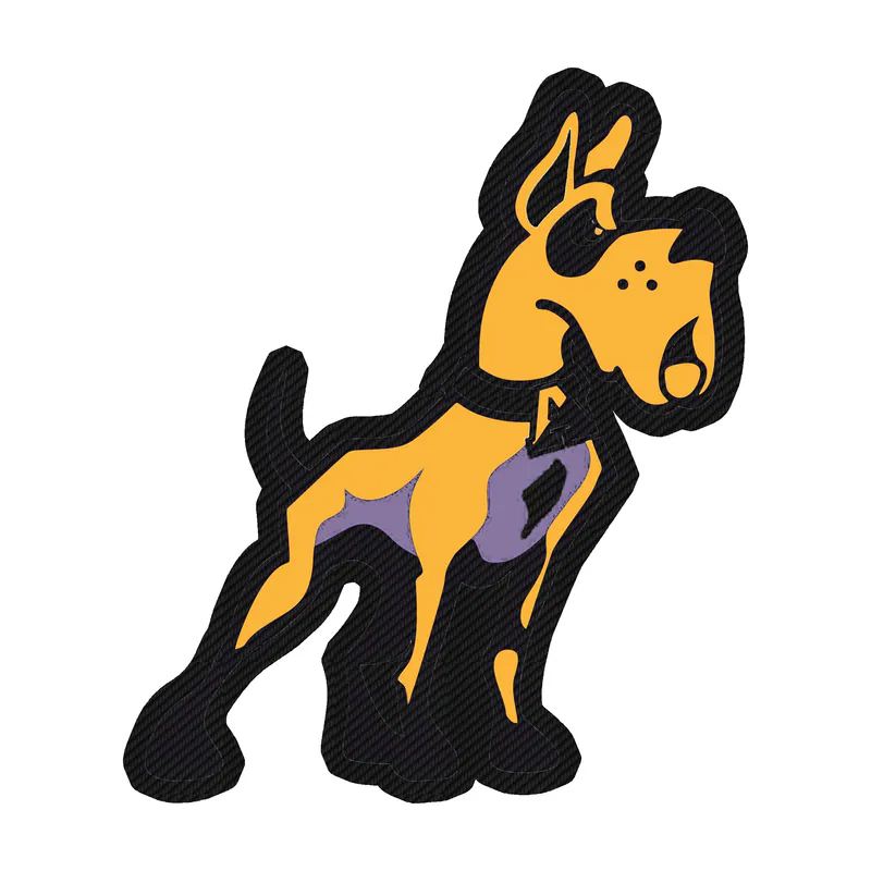 Albany Great Danes - Image 2 - Carbon Fiber Vinyl Decal - Custom Size