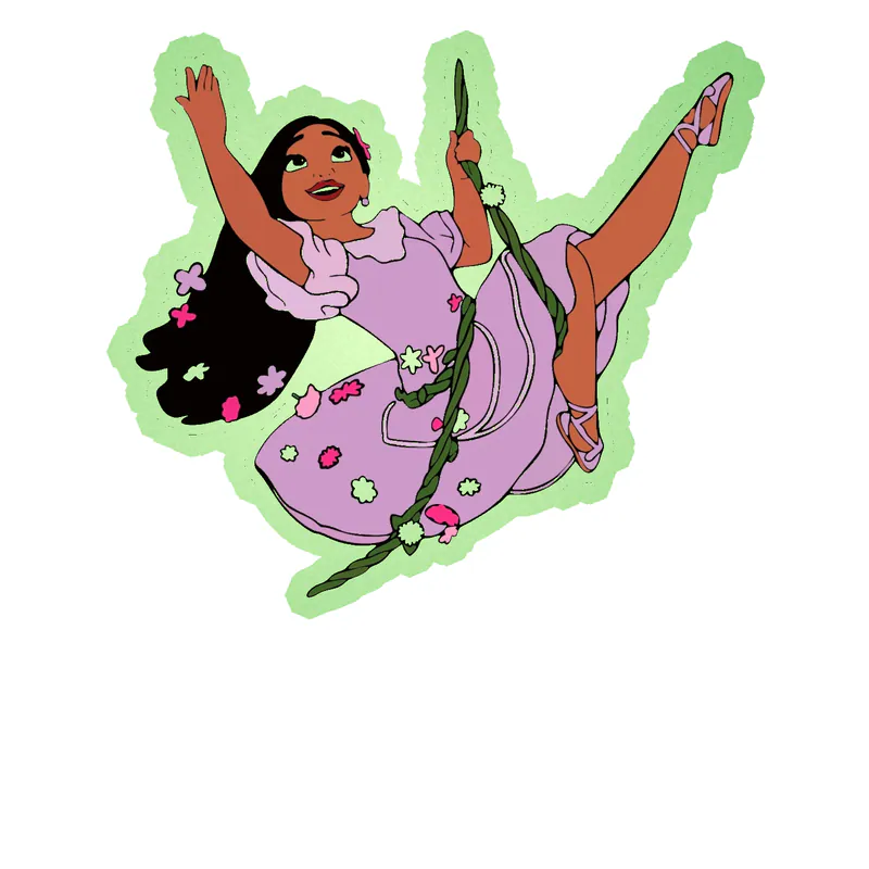 Encanto Glow in the Dark Vinyl Decal