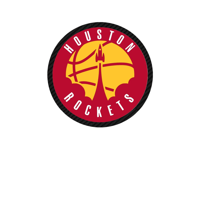 Houston Rockets - Image 6 - Carbon Fiber Vinyl Sticker - Custom Size